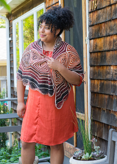 Linientreu Shawl Kit (Yarn Only)
