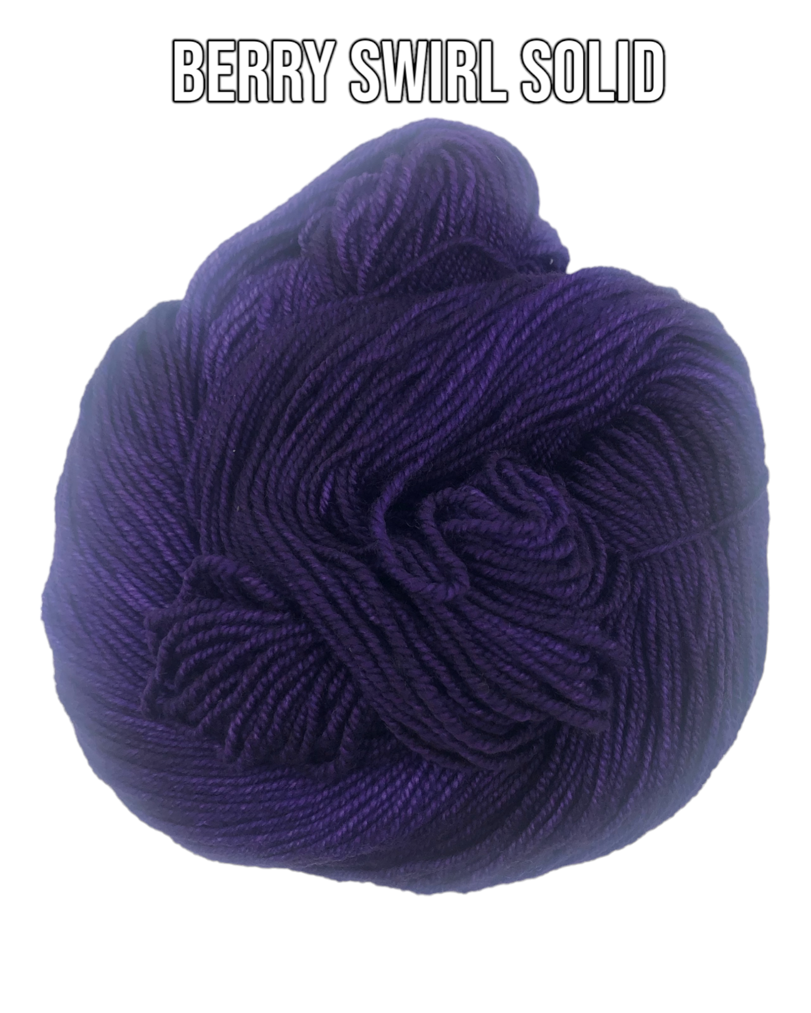 Superfine DK - Berry Swirl Solid