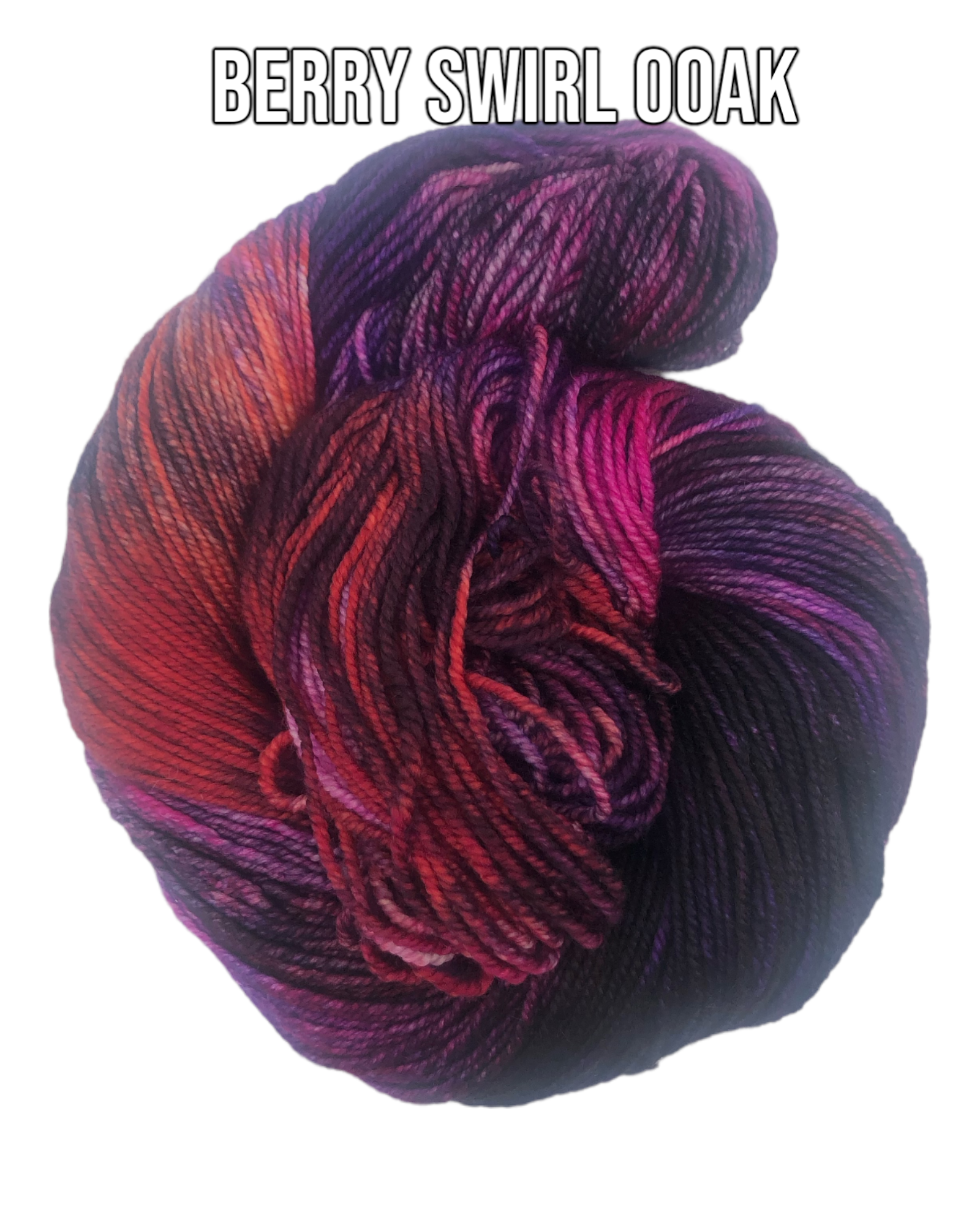 Superfine DK - Berry Swirl OOAK