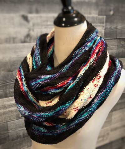 Hiking on Cloud 9 Möbius Cowl Kit (yarn & pattern)