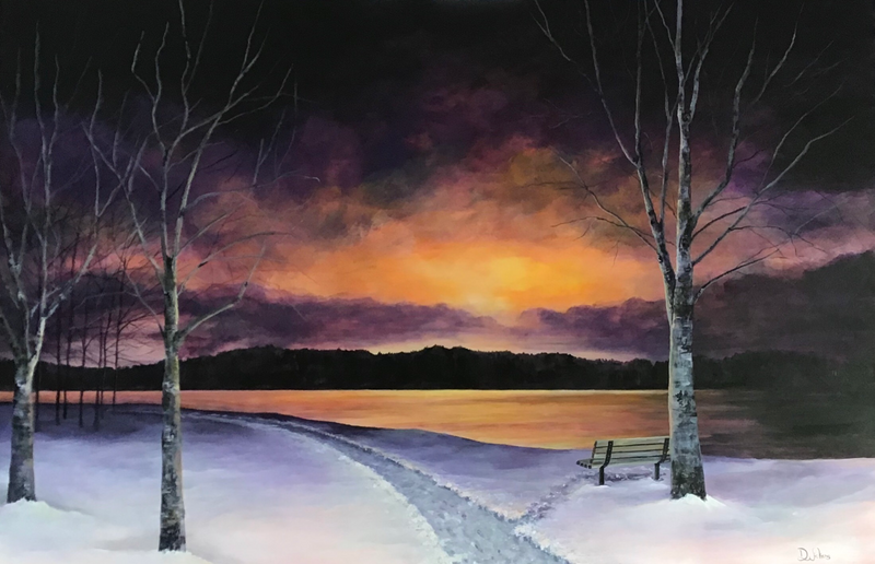 Dianne Wickens ART WALK - Evening Peace