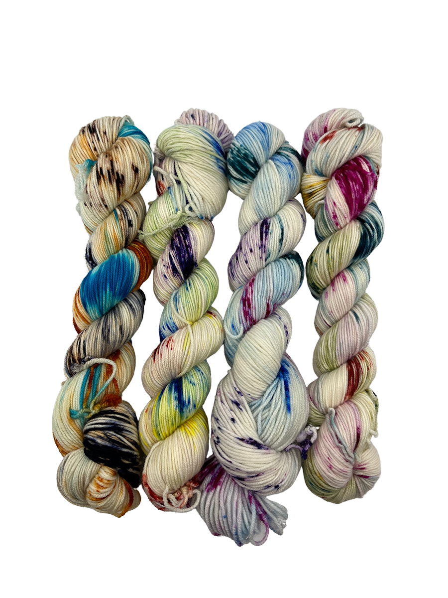 Mini Skeins - Pop Rock, Sunrise, Garden, Sunset